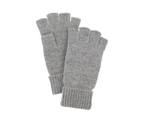 Hestra Basic Wool Half Finger Handschuhe Unisex 10 grey