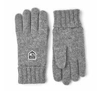 Hestra Basic Wool Handschuhe Unisex 10 grey