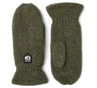 Hestra Basic Wool Mitt olive (870) 10