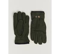 Hestra Bergvik Fleece Liner Buckle Nubuck Glove Bottle Green Grün 7