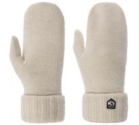 Hestra Bonnie Knit Fäustlinge Strickhandschuhe Fausthandschuhe Damen - mit Futter Winter Herbst-Winter - 8 HS cremeweiß