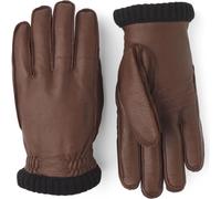 Hestra Deerskin Primaloft Rib Echtleder Handschuhe Herren 10 chocolate