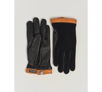 Hestra Deerskin Wool Tricot Glove Black/Black Schwarz 9