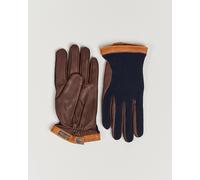 Hestra - Deerskin Wool Tricot - Handschuhe, Gr. XL EU 10, braun (Navy/Chocolate)