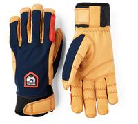Hestra - Ergo Grip Active 5 Finger - Handschuhe, Gr. M EU 8, beige (Navy/NaturalBrown)