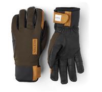 Hestra Ergo Grip Active Wool Terry, 8 dark forest/black