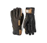 HESTRA Ergo Grip Active Wool Terry Oliv, Gore-Tex Fingerhandschuh, Größe 10 - Farbe Dark Forest - Black