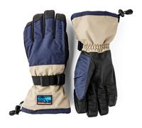 Hestra - Gauntlet Senior 5 Finger - Handschuhe, Gr. S EU 7, blau (DarkNavy/Beige)