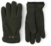 Hestra Herren Bergvik Nubukleder isolierte Handschuhe für kaltes Wetter - Flaschengrün - 9
