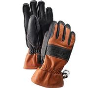 Hestra Fält Guide Handschuhe braun/schwarz 9 2021 Lederhandschuhe