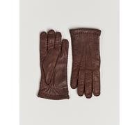 Hestra Peccary Handsewn Cashmere Lined Glove Siena Braun 9,5