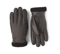 Hestra - Premium Handschuhe aus Leder und PrimaLoft® - Deerskin Primaloft Rib M Glove Dark Brown für Herren aus Leder - Größe 11 - Braun Braun 11