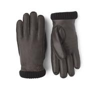 Hestra - Premium Handschuhe aus Leder und PrimaLoft® - Deerskin Primaloft Rib M Glove Dark Brown für Herren aus Leder - Größe 10 - Braun Braun 10