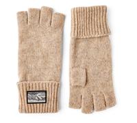 Hestra - Raggwool Half Finger - Handschuhe, Gr. L EU 10, beige (Beige)