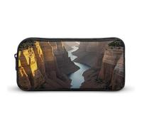 HETVBNS Canyon at Sunset Federmäppchen, große Kapazität, Reißverschluss, langlebig, Federmäppchen, Organizer, tragbare kleine Kosmetiktasche für Büro, Reisen