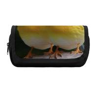 HETVBNS Lustiges Federmäppchen mit Vogelmotiv, extra groß, doppellagig, mit Reißverschluss, tragbare Kosmetiktasche für Reisen, Büro, Schreibwaren, Organizer für Damen und Herren