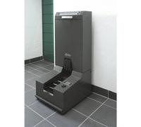 Heute Trocken-Sohlenreinigungs-Maschine SOLAMAT 100, Länge 600 mm, ESD-Bürsten, graphit