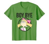 Hey Arnold! Iconic Helga Boy Bye Big Chest Portrait Frame T-Shirt