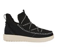 Hey Dude Unisex - Erwachsene Camden Suede Cozy, Schwarz, W7