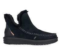 HEY DUDE CAMDEN SUEDE Damen-Freizeitschuhe, schwarz, größe 42
