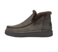 Hey Dude Damen Stiefel Schuhe Denny Boots Leder-/Textilkombination Elegant Freizeit uni Denny Boots braun warm Winter
