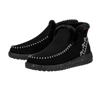 Hey Dude Denny Faux Shearling Schwarz 38