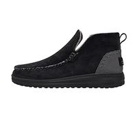 Hey Dude Denny Heavy Canvas - Mens Shoes - Black/Black - Size EU 39