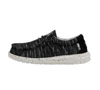 Hey Dude Jungen Wally Youth Stretch Moccasin, Schwarz, 34 EU