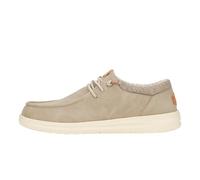 Hey Dude Paul Classic Herren - Slip-on Schuhe - Mokassin-Stil, Taupe Grey, 43