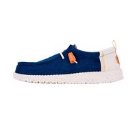 Hey Dude Shoes Mocassino in Tessuto di lino Blu 42