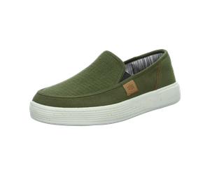 Hey Dude Shoes Sunapee Coastline (grün) - sportlicher Slipper - Herrenschuhe Slipper, Grün für Herren, grün, Größe 44 EU