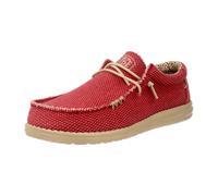 Hey Dude Shoes Wally Braided pompeij red für Herren, rot, Größe 44 EU