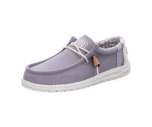 Hey Dude Shoes Wally Break Stitch Grey für Herren, grau, Größe 45 EU
