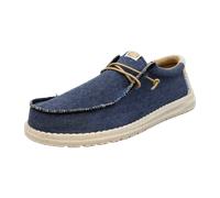 Hey Dude Shoes Wally Coastline 40952-410 (blau) - Sneaker - Herrenschuhe Sneaker / Schnürschuh, Blau für Herren, blau, Größe 47 EU