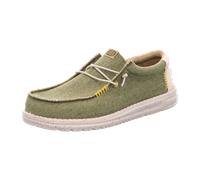 Hey Dude Shoes wally coastline jute olive für Herren, grün, Größe 47 EU