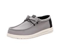 Hey Dude Shoes Wally für Herren, grau, Größe 44 EU
