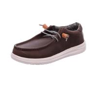 Hey Dude Shoes Wally Grip Craft Leather Brown für Herren, braun, Größe 41 EU