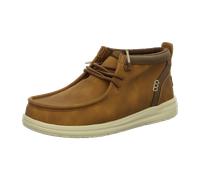 Hey Dude 42051 Wally Mid Gripr Classic Cognac Herrenstiefel aus braunem Leder, cognac, 42 EU