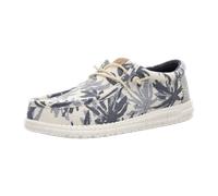 HEYDUDE Hausschuhe Wally Palm Jute blau