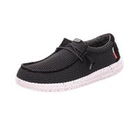 Hey Dude Herrenschuhe Wally Sport Mesh Schwarz/Weiß Größe 41 EU