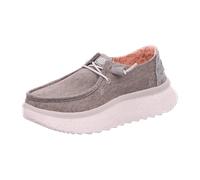 Hey Dude Wendy Peak Chambray - Womens Shoes - Walnut - Size EU 41