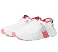 Hey Dude Sirocco Damenschuhe, Schnürhalbschuhe, bequem und leicht, Weiß/Pink, 38 EU