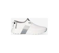 HEYDUDE Sirocco Sport Stripe Sneaker Damen - Sneakers mit Easy-on Lace System, White, 39