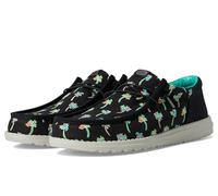 Hey Dude Wally Funk Party Palm Mokassins für Herren, Schwarz / Multi, 43 EU