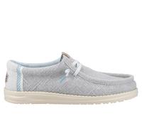 HEYDUDE Wally Jute - Zapatos Estilo Mocasín para Hombre, Cloud Blue/Dawn Blue, 46