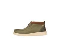 Hey Dude Wally Mid GripR Workwear Herren - Slip-On Schuhe - Ankle Boots, Dusty Olive, 40