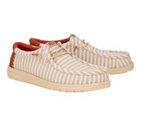 Hey Dude - Wally Resort, Zapatillas sin Cordones para Hombre, Multi/Chili Red, 44