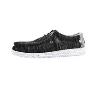 Hey Dude Wally Stretch Mix HD40025-0XI Schwarz meteorite EU 41