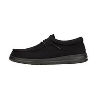 Hey Dude Wally Workwear Sneaker für Herren, Schwarz/Schwarz/Schwarz, 46 EU