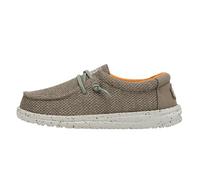 Hey Dude Wally Youth Sox Moc Toe Shoes, Sahara, 37 EU